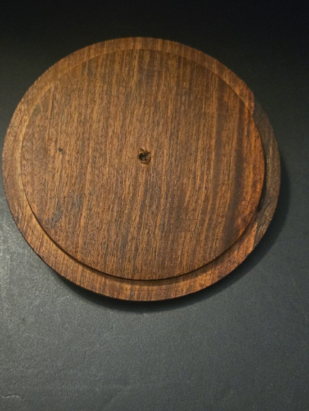 Hand-Carved Wooden Lidded Box - Brown - Picture 8 of 15